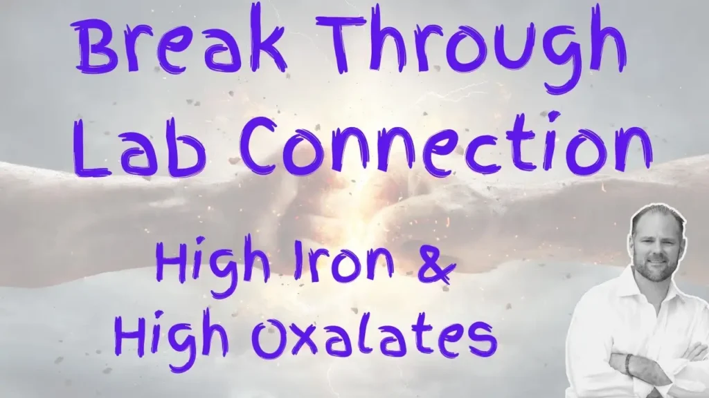Breakthrough lab connection between high iron and high oxalates explained.