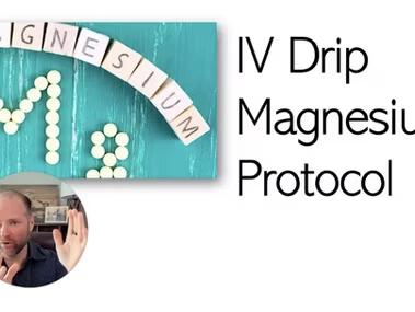 Guide to increasing magnesium levels using powdered magnesium in water throughout the day to treat deficiency.