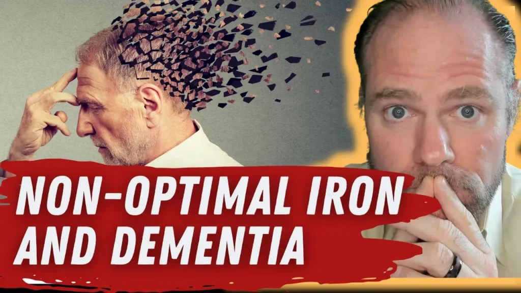 non-optimal iron and dementia
