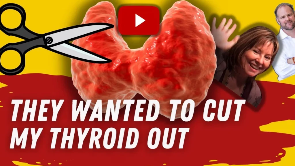 They wanted to CUT ✂️ my thyroid OUT. Thyroid saved! Autoimmunity solved!