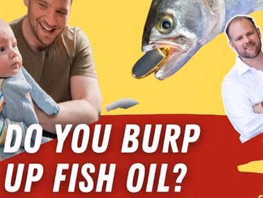 A solution for fish oil burps with a simple freezer method hack