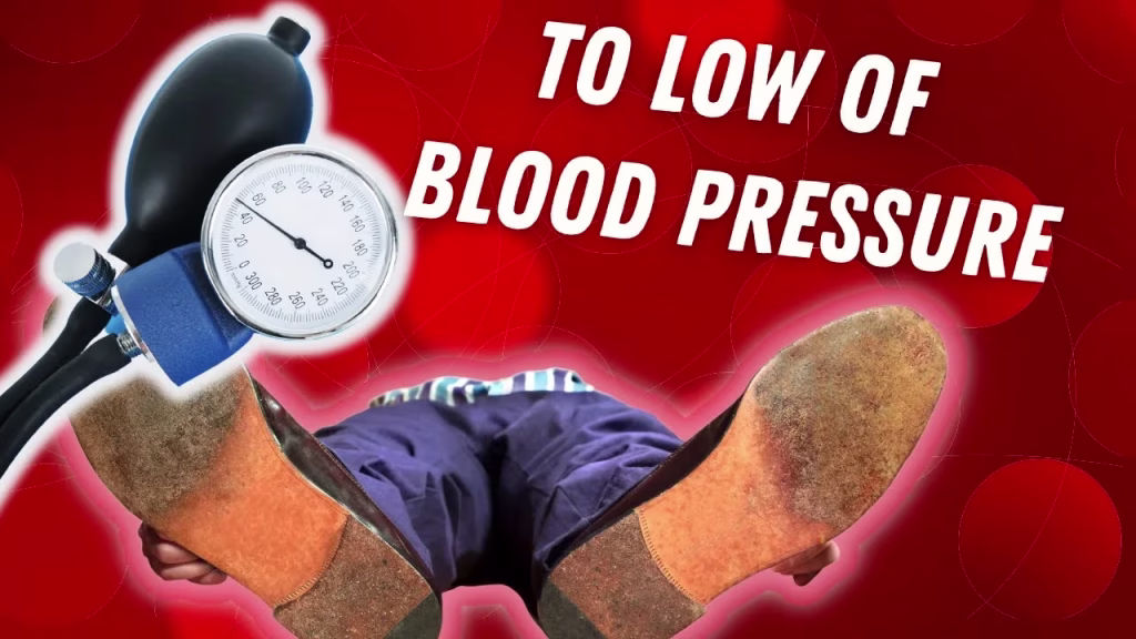 Low blood pressure symptoms and risks, including fatigue and brain fog