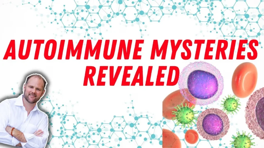 Infographic comparing autoimmune disease prevalence to cancer, showing diagnostic markers and progression stages.