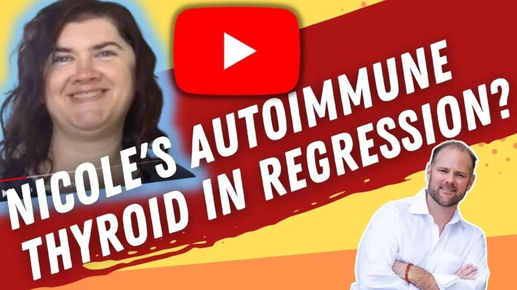 Success story showing Nicole's autoimmune thyroid regression with Hashimoto's disease improvement through functional medicine.