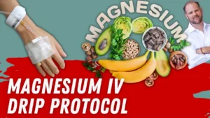 Dr. Hugh's at-home magnesium IV drip protocol for fluoroquinolone toxicity recovery and mitochondrial support.