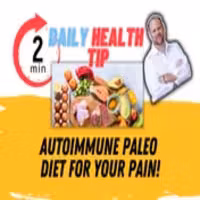 Autoimmune Paleo Diet food list showing allowed and restricted items for chronic pain management.