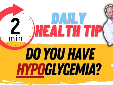 Hypoglycemia Symptoms 3 Warning Signs of Low Blood Sugar 2-Min Daily Tip