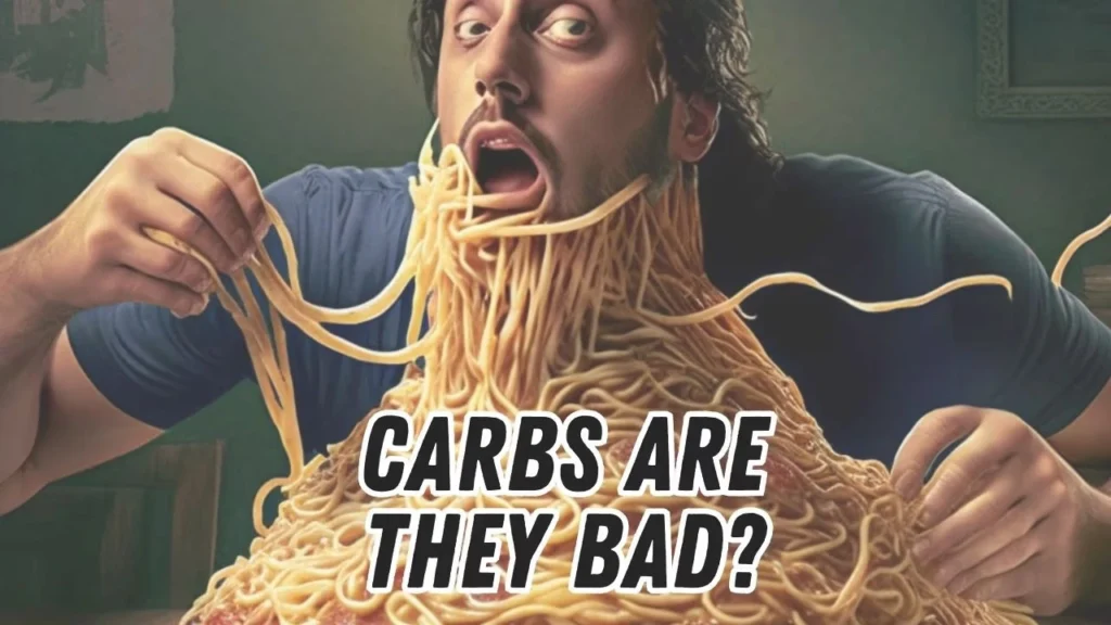 Question about whether carbohydrates are unhealthy with glycemic index explanation.