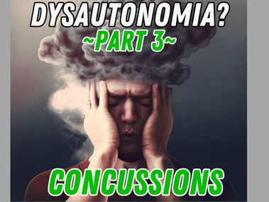 Link between concussions dysautonomia and vagus nerve dysfunction after mild traumatic brain injury