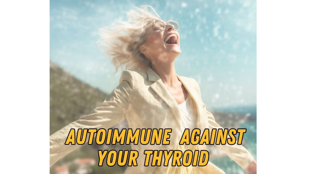 Autoimmune attack on the thyroid gland known as Hashimoto's disease.