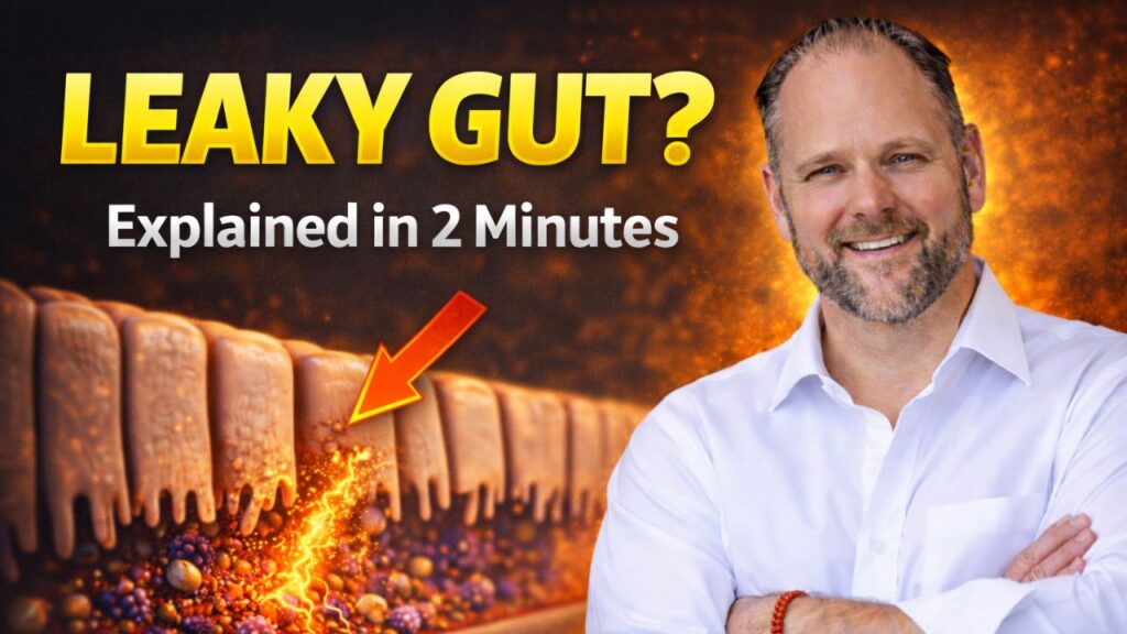 Dr. Hugh Wegwerth explaining leaky gut, inflammation, and functional medicine healing concepts